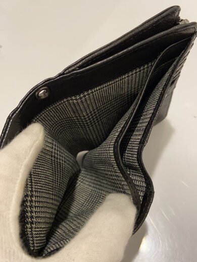 商品画像：オイスター/2つ折り財布/レザー/BLK/メンズ// 5