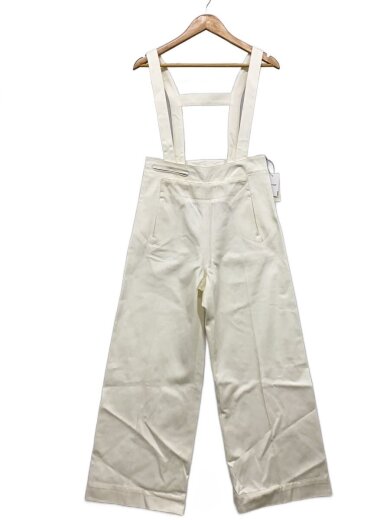 商品画像：オーバーオール/38/コットン/WHT/25-030-900-6010-1-0// 1