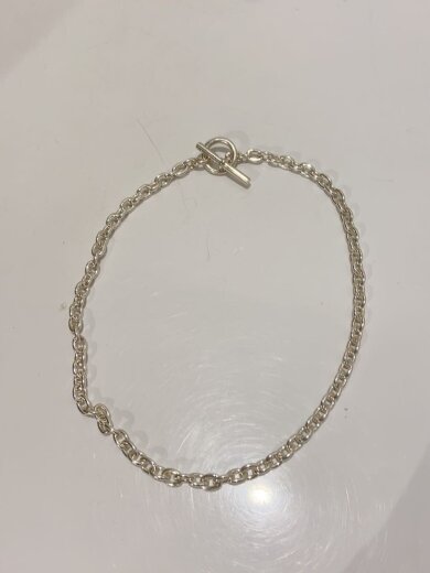 商品画像：Hook connect necklace/50CM/ネックレス/SV925/SLV/トップ無/メンズ/C-027 1
