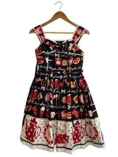 画像：ANGELIC PRETTYノースリーブワンピース/--/--/マルチカラー/総柄//1