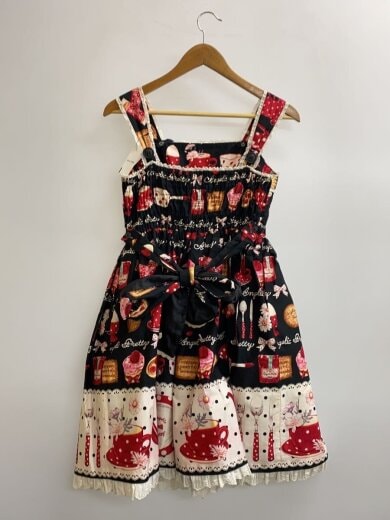 画像：ANGELIC PRETTYノースリーブワンピース/--/--/マルチカラー/総柄//2