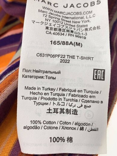 商品画像：Tシャツ/M/コットン/マルチカラー/ボーダー/C631P06PF22 4