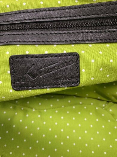 商品画像：ハンドバッグ/レザー/BLK/無地 5