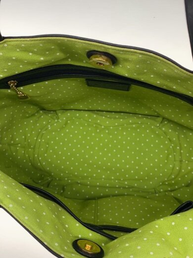 商品画像：ハンドバッグ/レザー/BLK/無地 6