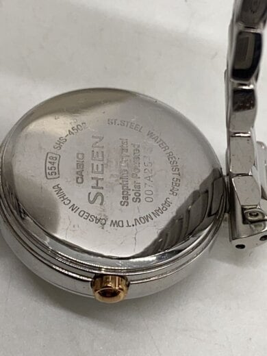 商品画像：ソーラー腕時計/デジアナ/WHT/SLV/SHS-4502 3