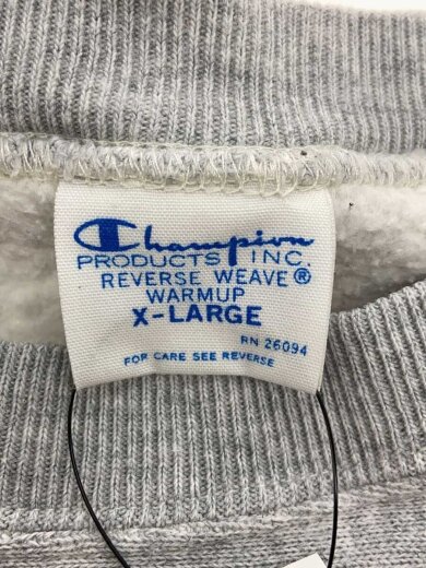 商品画像：スウェット/XL/コットン/GRY/C8-S047// 3