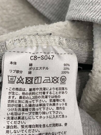 商品画像：スウェット/XL/コットン/GRY/C8-S047// 4