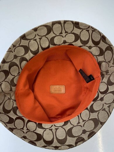 商品画像：ハット/--/ポリエステル/BEG/総柄/レディース 4