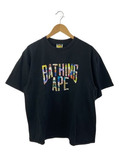 商品画像：Tシャツ/XXL/コットン/BLK/プリント/001TEJ201021M 1