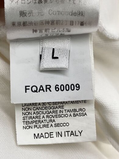 商品画像：長袖Tシャツ/L/コットン/WHT/プリント/FQAR60009 4