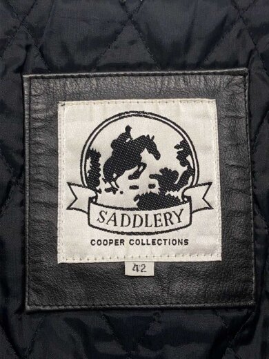 商品画像：SADDLERY/ジャケット/42/レザー/BLK/無地// 3