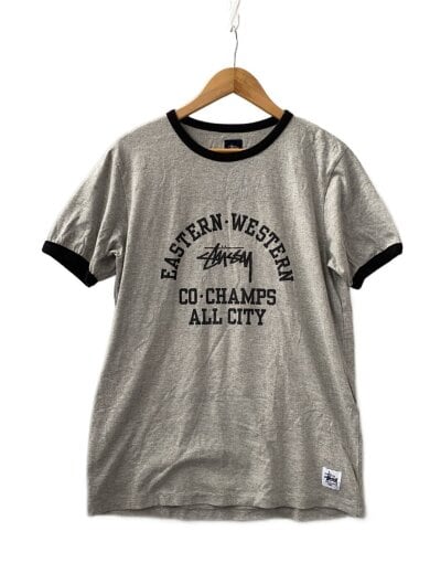 商品画像：EAST WEST RINGER/Tシャツ/M/コットン/GRY// 1