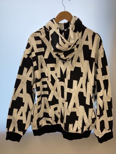 商品画像：ジップパーカー/XL/コットン/WHT/総柄/6DZMLB ZJ4XZ 2