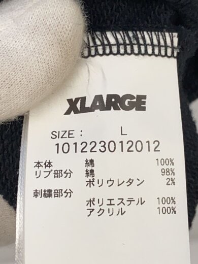 商品画像：スウェット/L/コットン/BLK/101223012012 4
