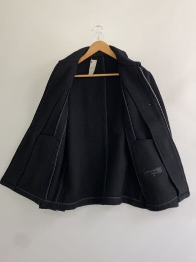 画像：COMME des GARCONS HOMMEジャケット/M/ウール/BLK/HJ-0707603
