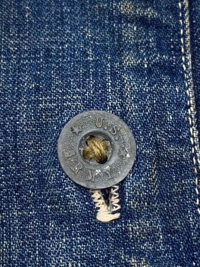 商品画像：30-40s/VT/US/ARMY/M-35/デニムプルオーバー/ペンキ/ジャケット 5