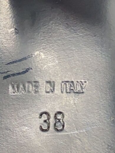 商品画像：リボン付きレザーサンダルサンダル/38/SLV 5