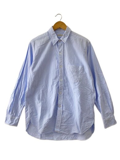 商品画像：ヨゴレ有/オックスフォードシャツ/長袖シャツ/2/コットン/BLU/SHIRT047// 1