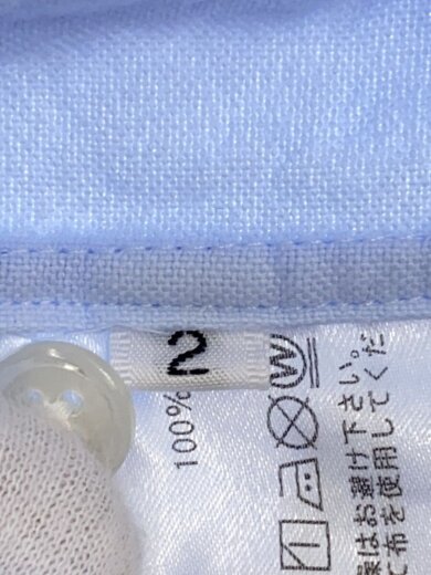 商品画像：ヨゴレ有/オックスフォードシャツ/長袖シャツ/2/コットン/BLU/SHIRT047// 4