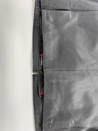 商品画像：下部スナップ欠品・ヨゴレ有/スポーツジャケット/シングルライダースジャケット/L/レザー/B 7