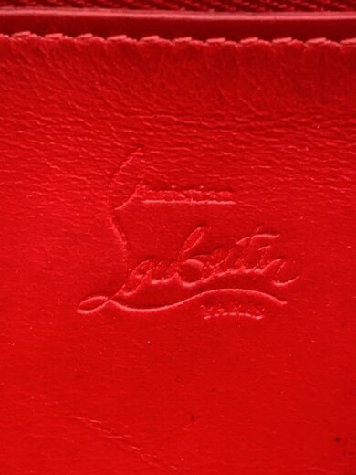 商品画像：スレ・内側シミ・ヨゴレ・スタッズ部分削れ有/長財布/レザー/BLK/メンズ// 3