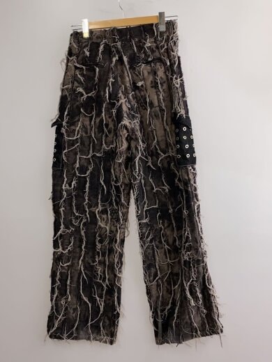 商品画像：PLANET STUDIO/再構築/フリンジ/ボトム/--/コットン/BLK 2