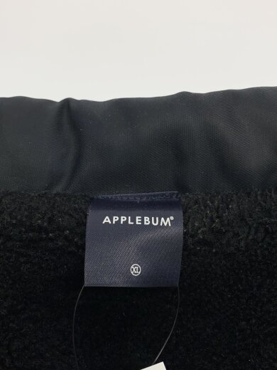 商品画像：Chicago Boyボアコーチジャケット/リブ毛玉有/XL/ポリエステル/BLK 3