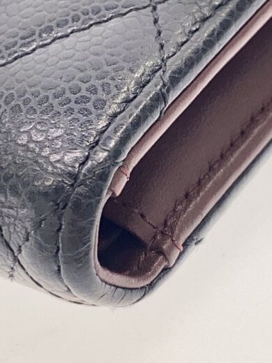 商品画像：クラシックスモールフラップウォレット/3つ折り財布/レザー/BLK/レディース 7