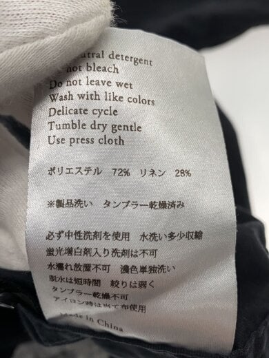 商品画像：NOVR6S/スレ・色褪せ有/半袖シャツ/XXS/ポリエステル/BLK/NC1505S6 4