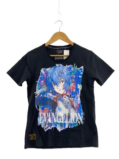 商品画像：×EVANGELION/綾波レイ/Tシャツ/0/コットン/BLK 1