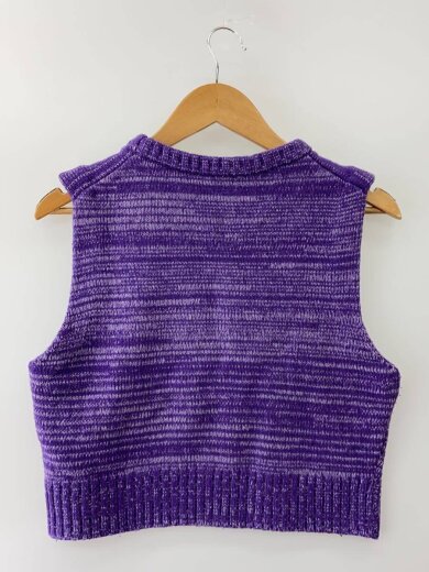 商品画像：Craphic Cropped Vest/ニットベスト(厚手)/M/ウール/PUP/2562 2