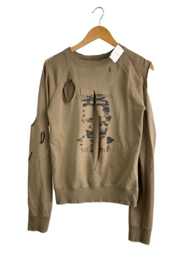 商品画像：BEEDEN/WORN OUT 2WAY SWEATSHIRT/FREE/コットン/KHK/0204A092801// 1