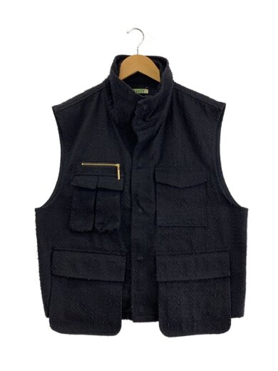 商品画像：24SS/LOHOS/ベスト/3/コットン/BLK/SS24-RBL04// 1