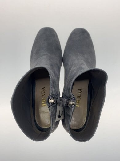 商品画像：サイドジップブーツ/ショートブーツ/38/GRY/スウェード// 3