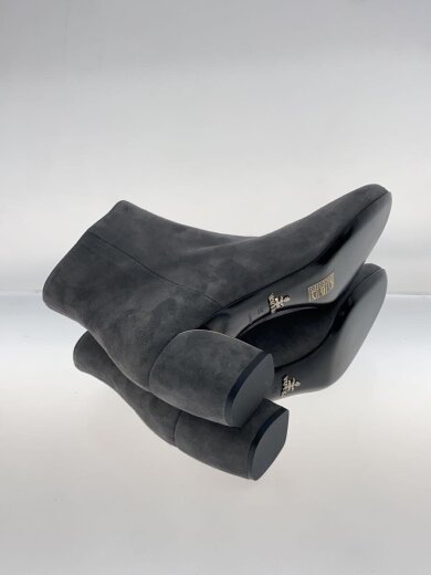 商品画像：サイドジップブーツ/ショートブーツ/38/GRY/スウェード// 4