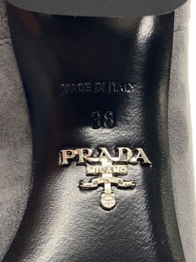 商品画像：サイドジップブーツ/ショートブーツ/38/GRY/スウェード// 5