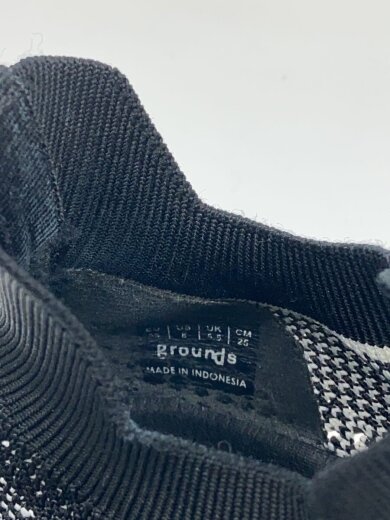 商品画像：ソールダメージ有/Moopie BLACK/WHITE/ローカットスニーカー/25cm/BLK// 5