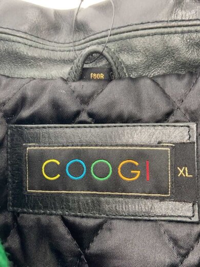 商品画像：スレ・キズ・色褪せ有/ジッパープル破損/スタジャン/XL/ウール/GRN/077-062121// 3