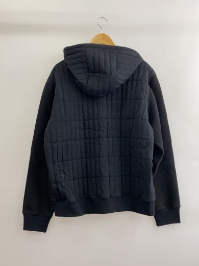 商品画像：CRUZ/キルティング切替ジップパーカー/XL/ナイロン/BLK 2