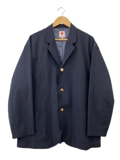 商品画像：襟ヨゴレ・毛玉有/21SS/3ボタン トロピカルウールブレザー/L/11-16-1780-874// 1