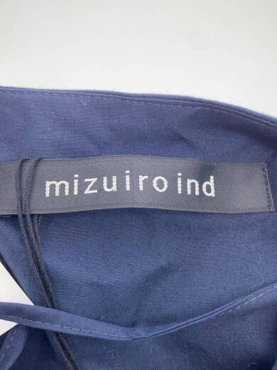 商品画像：レースアップワンピース/長袖ワンピース/--/コットン/NVY// 3