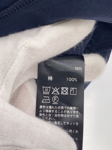 商品画像：レースアップワンピース/長袖ワンピース/--/コットン/NVY// 4