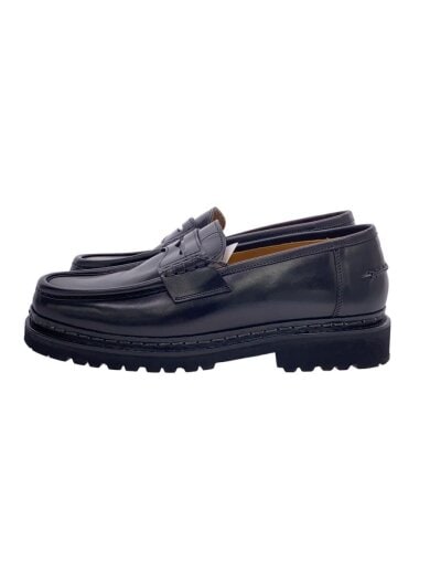 商品画像：内側ベタツキ・履きジワ有/コインローファー/vibramソール/UK5.5/BLK/5293// 1