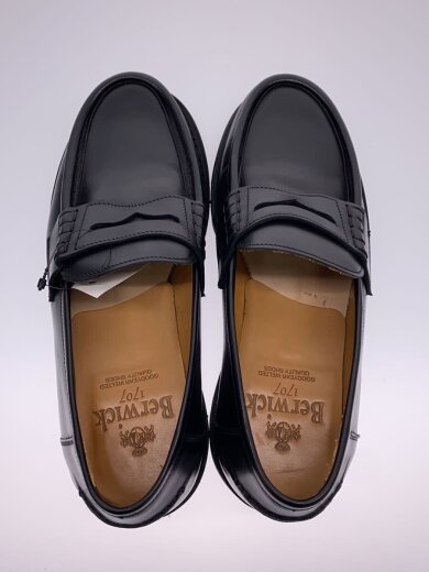 商品画像：内側ベタツキ・履きジワ有/コインローファー/vibramソール/UK5.5/BLK/5293// 3