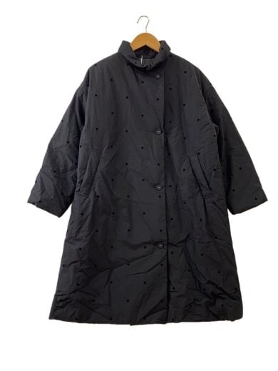 商品画像：コート/M/コットン/BLK/ドット/255-504-9075 1