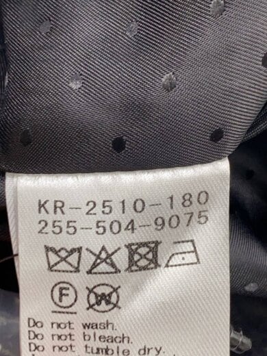 商品画像：コート/M/コットン/BLK/ドット/255-504-9075 5