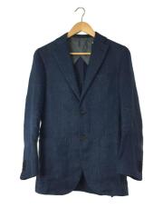 Dorland House　/テーラードジャケット/--/リネン/BLU/ヘリンボーン/FRATELLI TAL