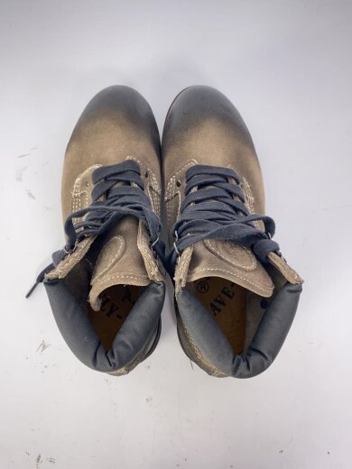 画像：DIESELレースアップブーツ/25.5cm/BRW/スウェード3