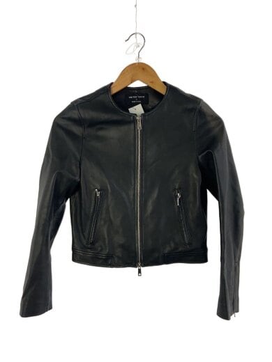 商品画像：レザージャケット・ブルゾン/1/羊革/BLK/無地/507152001 1