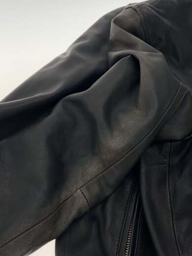 商品画像：レザージャケット・ブルゾン/1/羊革/BLK/無地/507152001 6